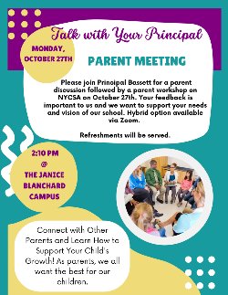 Talk with Principal